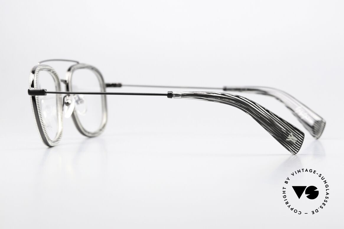 Yohji Yamamoto YY1026 Designerbrille Avantgarde, ungetragenes Herren-Modell von 2017; Statement!, Passend für Herren