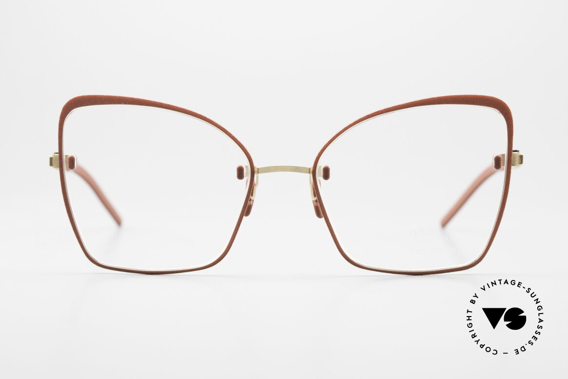 Götti Perspective Bold08 Sehr Feminine Designerbrille, grandiose Damen-Brille; auffällig & minimalistisch, Passend für Damen