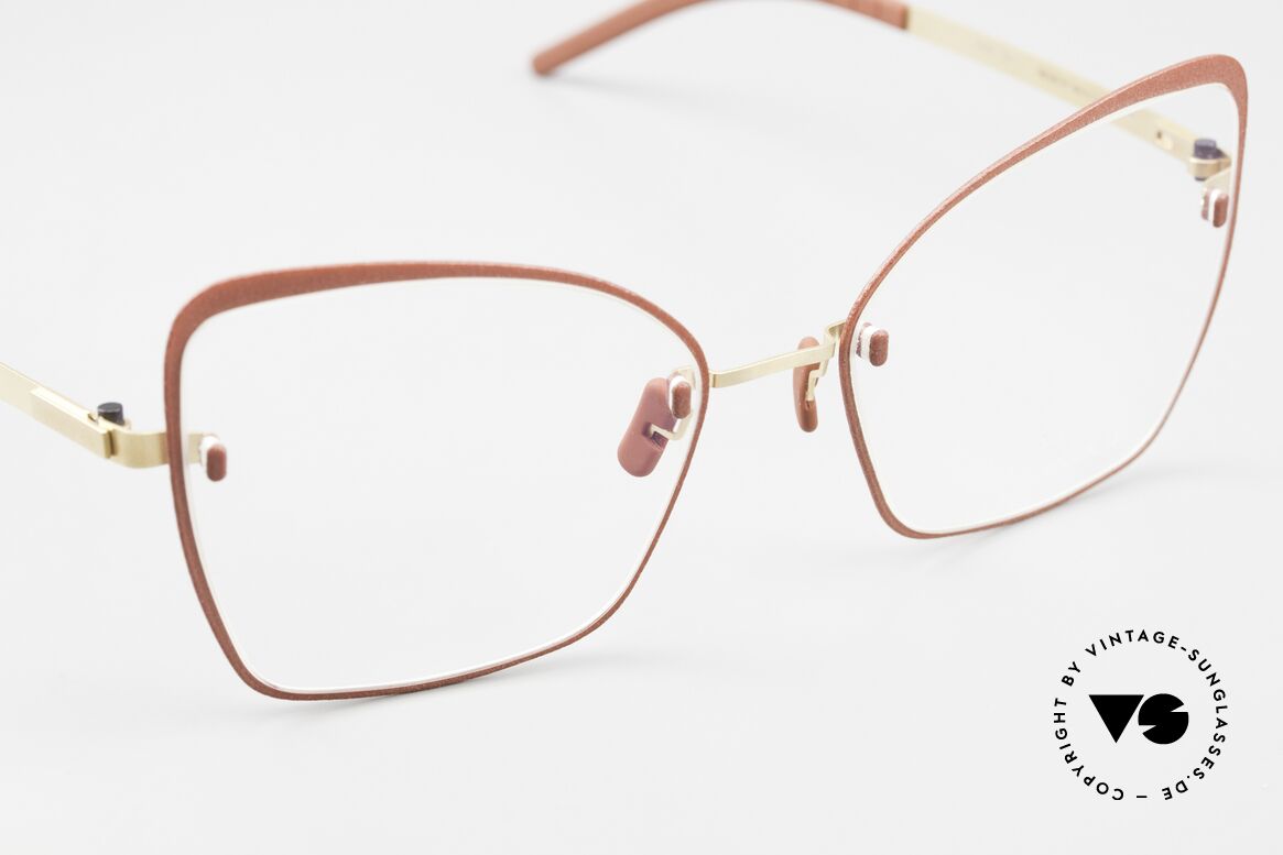 Götti Perspective Bold08 Sehr Feminine Designerbrille, stilvoll, elegant, luxuriös, innovativ, einfach anders, Passend für Damen