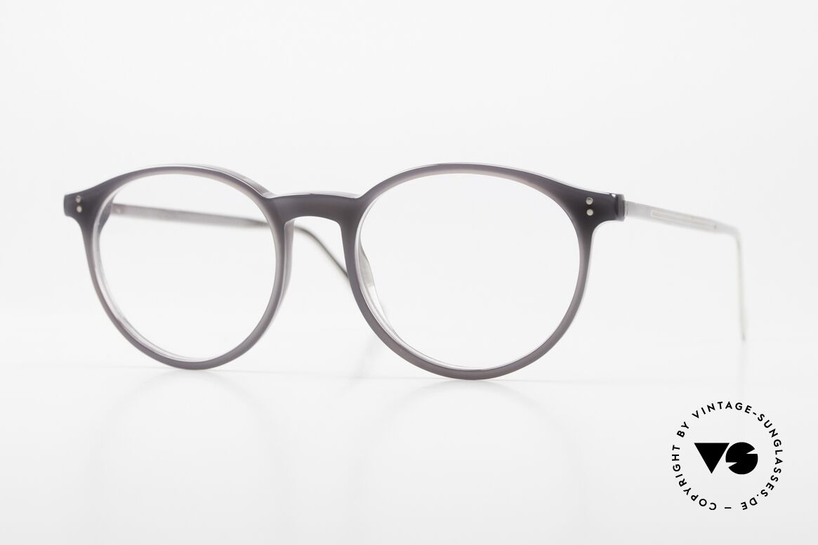 Gernot Lindner GL-506 925er Silberbrille Panto Stil, Gernot Lindner Brille, GL-506, c. 37-PD, 48-18, Passend für Herren und Damen