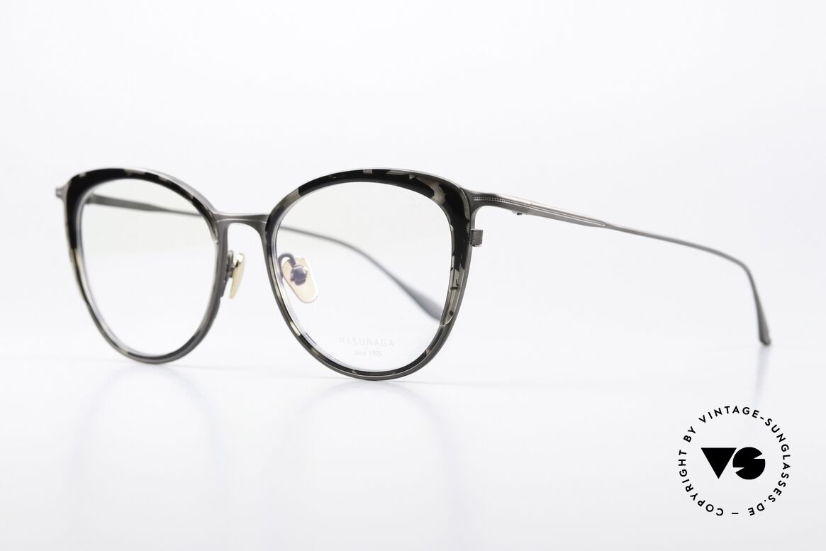Masunaga Daisy Sehr Elegante Frauen Brille, Masunaga = Pionier der Brillenfertigung in Fukui, Passend für Damen