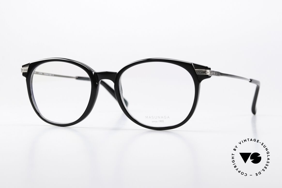 Masunaga GMS-811 Made in Japan Eyewear, Masunaga Brille, Modell GMS-811, Gr. 48-18, c. 49, Passend für Herren und Damen