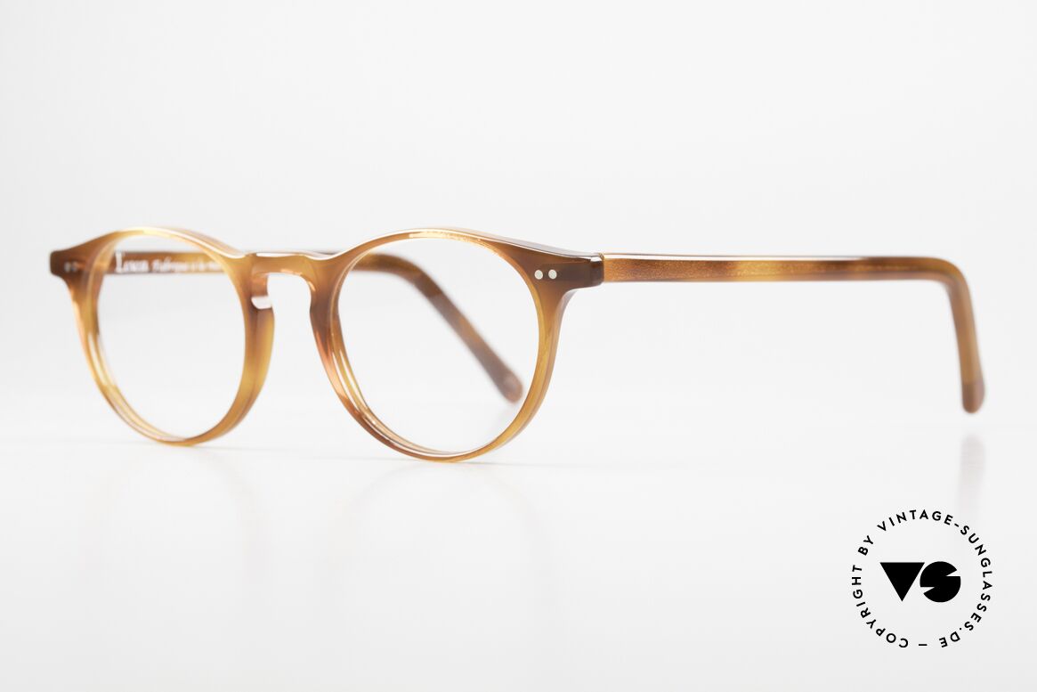 Lesca P18 Klassische Brille Panto, eine Neuauflage der alten 60er Jahre Lesca Brillen, Passend für Herren und Damen