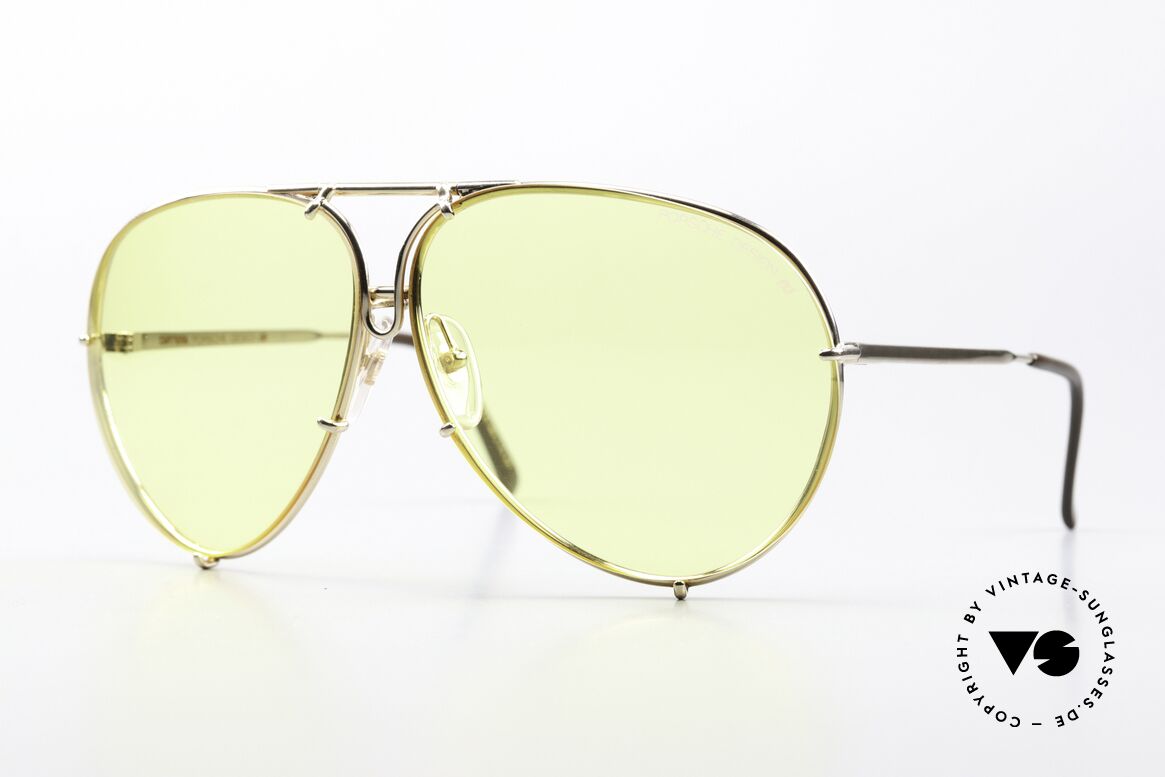 Porsche 5621 Gläser Verstärken Restlich, PORSCHE Design by Carrera Sonnenbrille von 1987, Passend für Herren