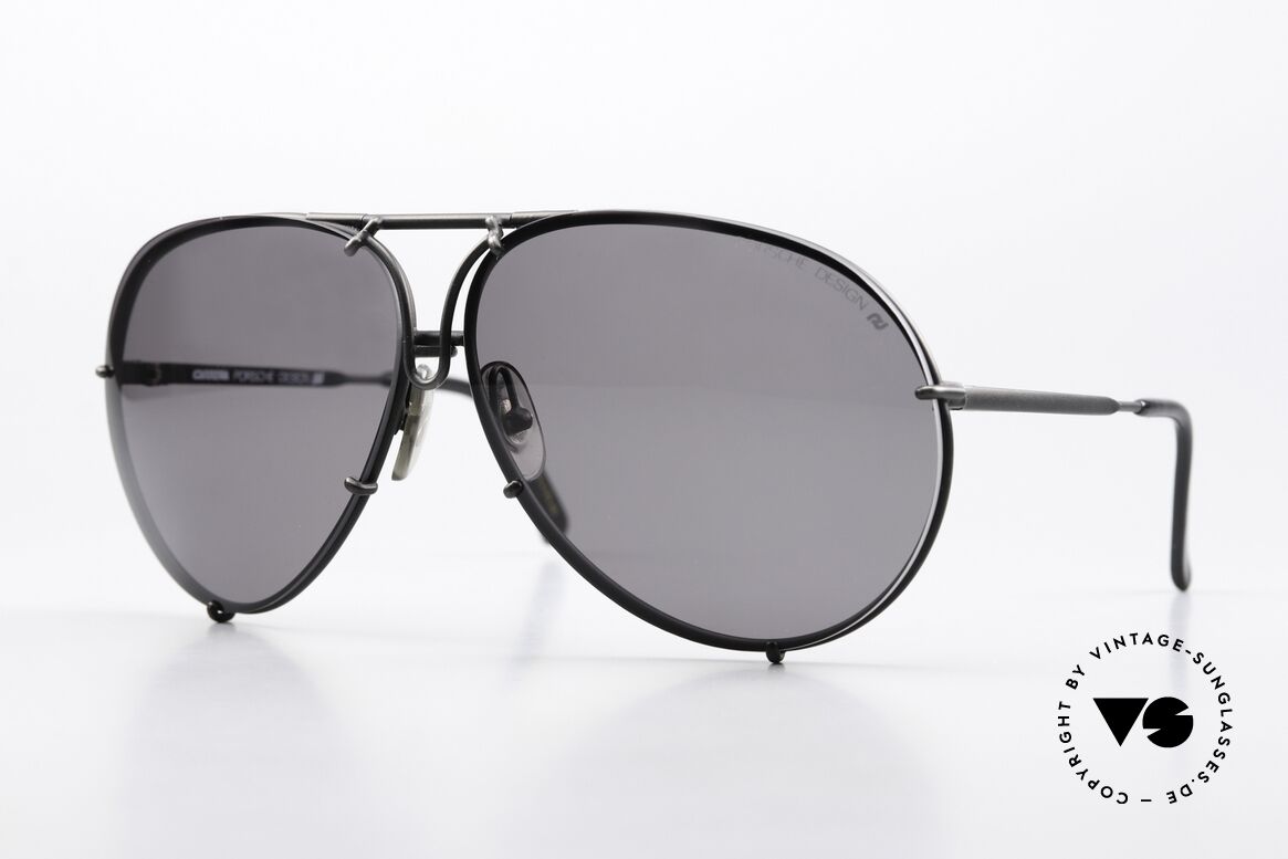 Porsche 5621 2 Unterschiedliche Gläser, 1 Paar in grau und 1 Paar in dunkelgrau; 100% UV, Passend für Herren