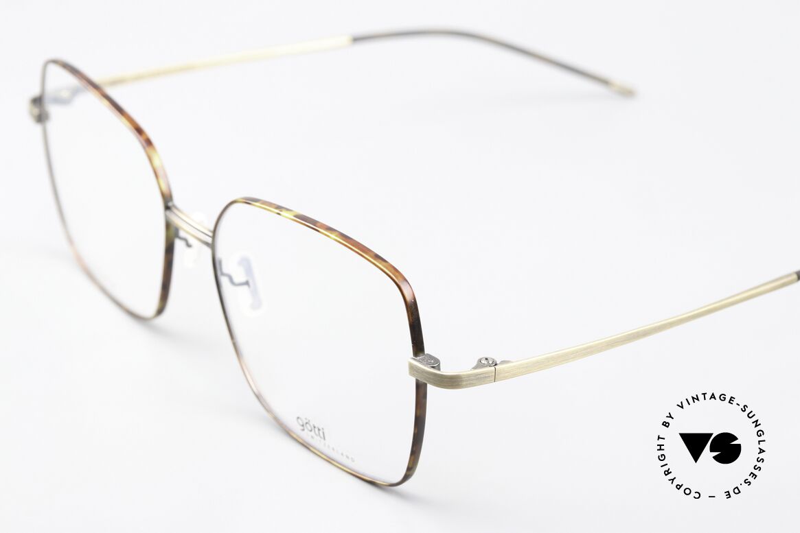 Götti Daria Feminine Titanium Brille, kombiniert techn. Präzision & ästhetische Raffinesse, Passend für Damen