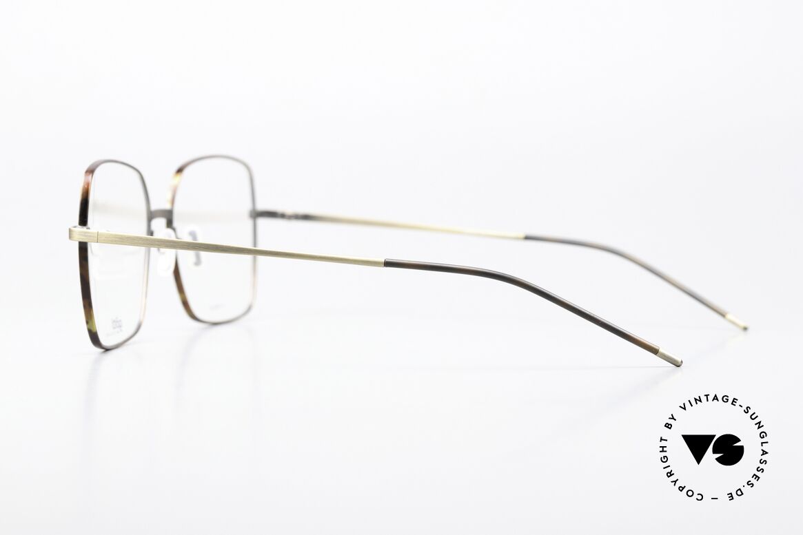 Götti Daria Feminine Titanium Brille, ungetragenes Designerstück von 2019, mit Hartetui, Passend für Damen