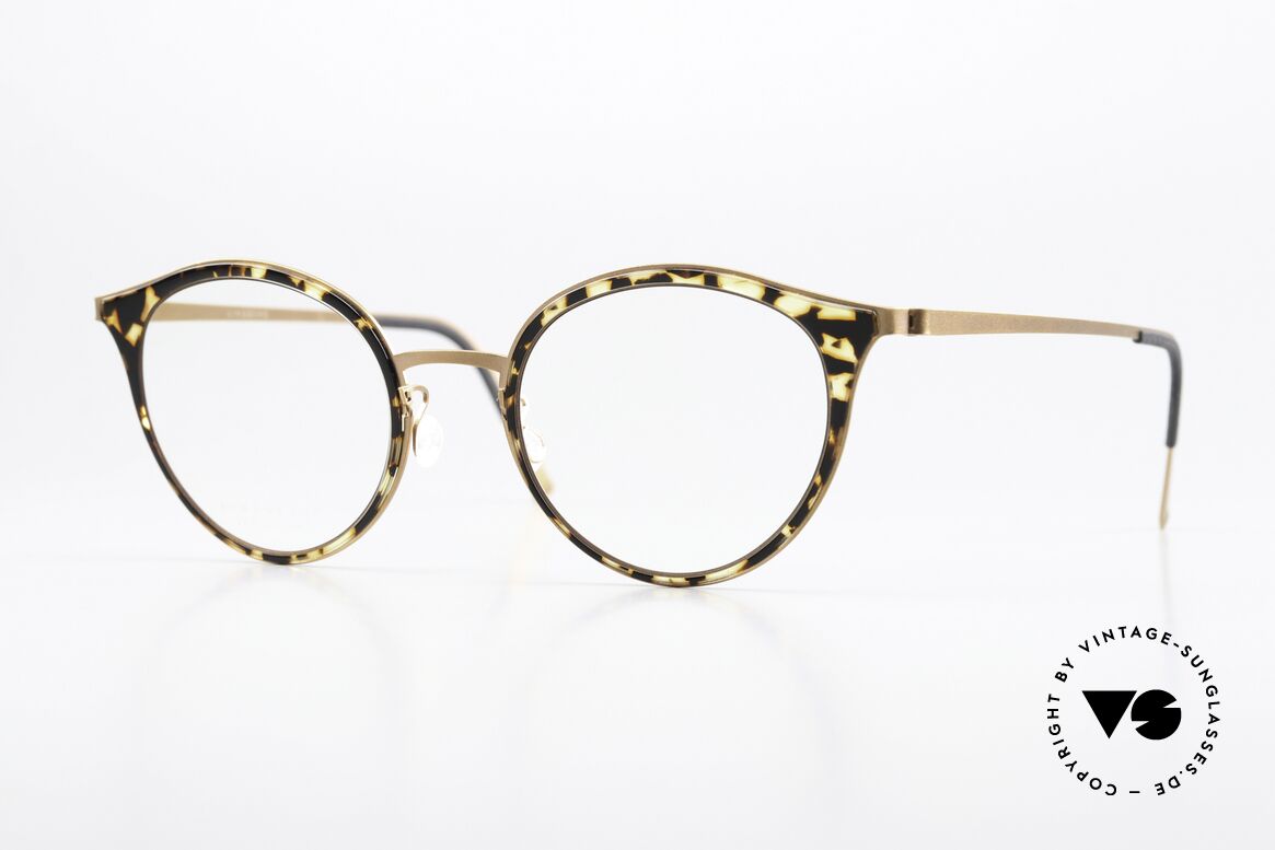 Lindberg 9728 Strip Titanium Sehr Feminines Brillendesign, entzückende Lindberg Strip Titan Damenbrille; 2017, Passend für Damen