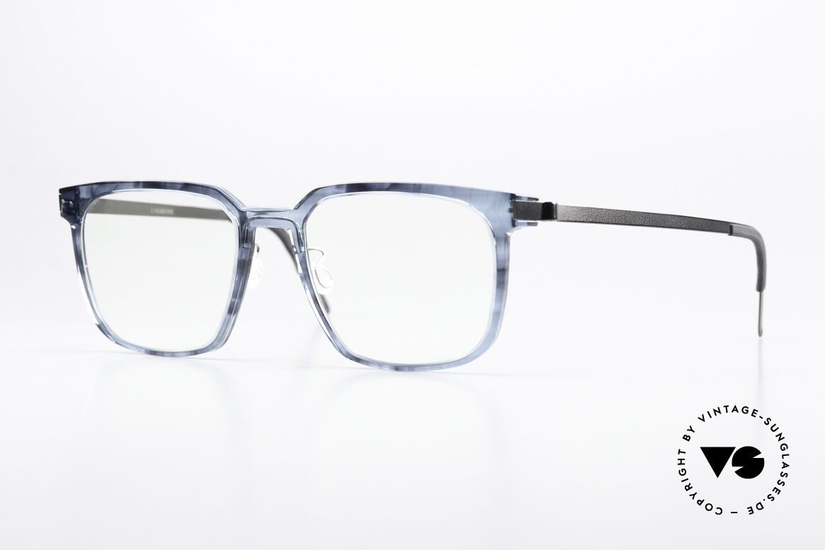 Lindberg 1258 Acetanium True Vintage Brille Large Size, Lindberg Unisex-Brille der Acetanium-Serie von 2018, Passend für Herren und Damen