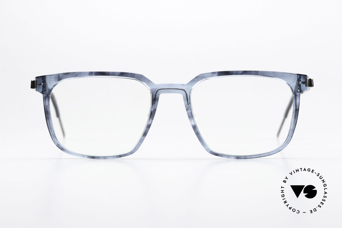 Lindberg 1258 Acetanium True Vintage Brille Large Size, Mod. 1258; XL Gr. 54/19, T407, Bügel 135, Color AK08, Passend für Herren und Damen