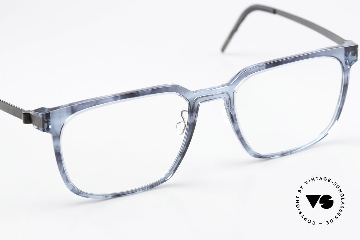 Lindberg 1258 Acetanium True Vintage Brille Large Size, ungetragenes Designerstück mit original Lindberg Etui, Passend für Herren und Damen