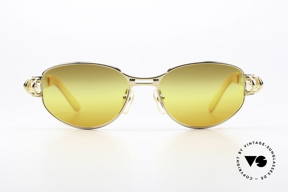 Jean Paul Gaultier 56-6105 Designer Sonnenbrille 1997, Spitzen-Qualität wie aus einem Guss (made in Japan), Passend für Herren und Damen