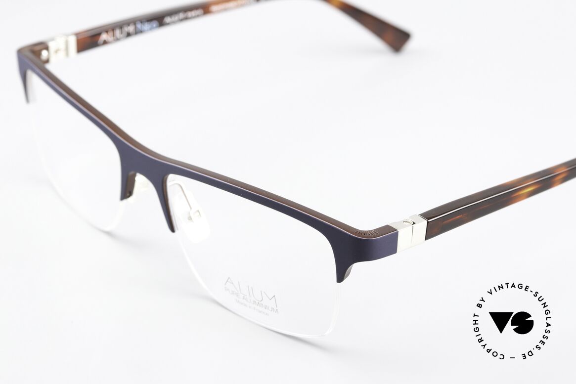 Face a Face Alium Neo 1 Herrenbrille Halbrand Nylor, aus Aluminium gefertigt + flexible Federscharniere, Passend für Herren