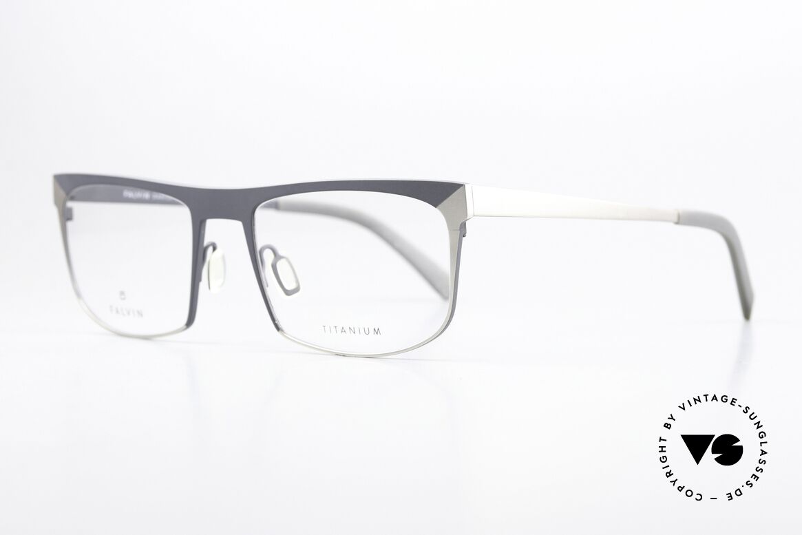 Falvin Helios Insider Brille Aus Titanium, Unisex Modell HELIOS in Größe 55-19, col. M3-M4, Passend für Herren und Damen