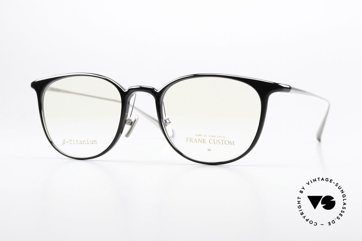 Frank Custom FT7132 Leichte Brillenfassung Unisex, Frank Custom Eyewear, FT7132, Gr. 49-20, 140, Passend für Herren und Damen