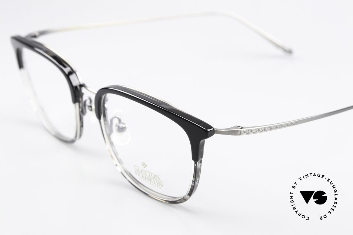 Clayton Franklin 615 Designerbrille Made In Japan, https://claytonfranklineyewear.com/pages/about, Passend für Herren und Damen