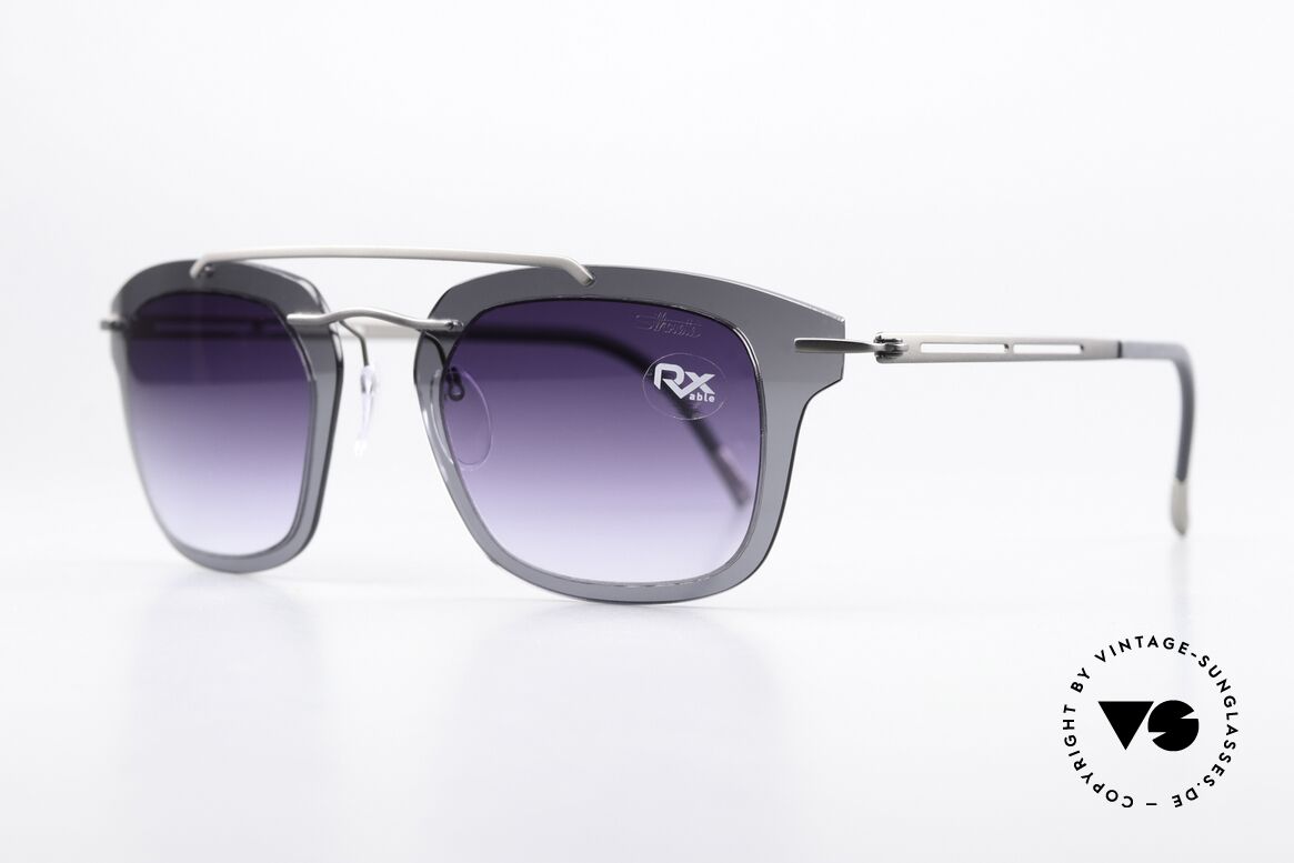 Silhouette 8690 Titan Rahmen Plastik Front, leichte, minimalistische Sonnenbrille (nur 14g), Passend für Herren und Damen