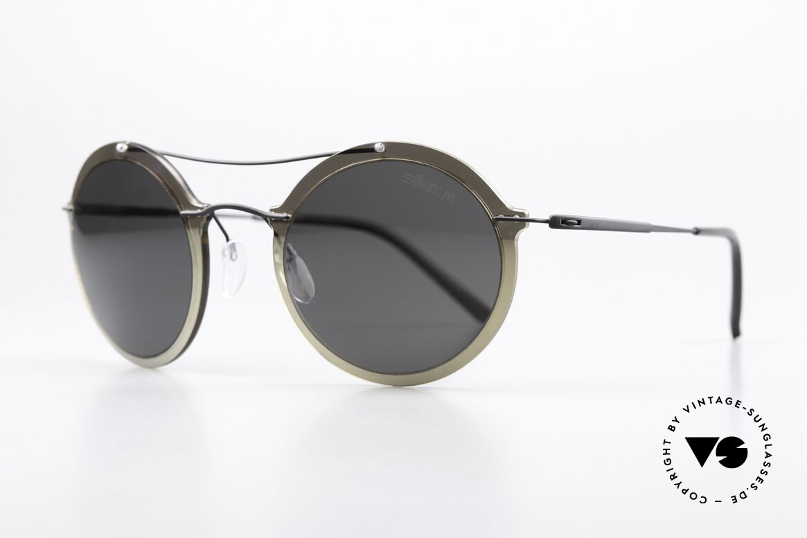 Silhouette 8705 Polarisierende Sonnengläser, leichte, minimalistische Sonnenbrille (nur 12g), Passend für Herren und Damen