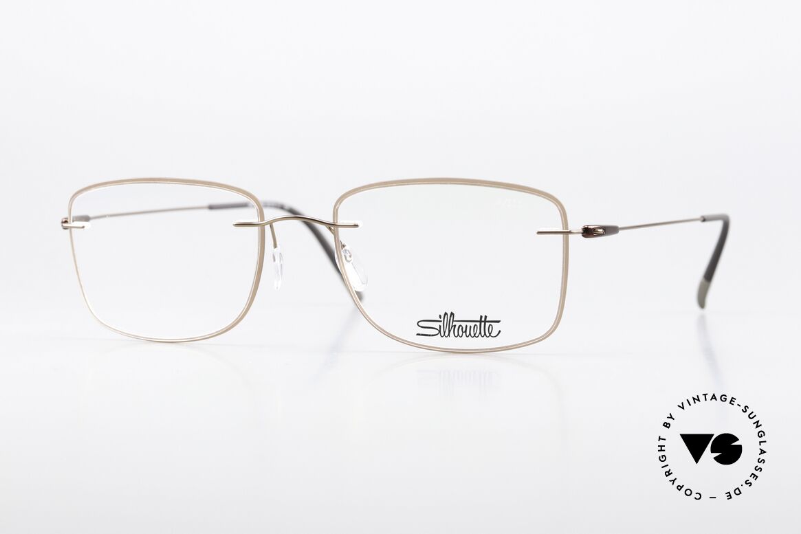 Silhouette 5500 Colorwave Core Accent Rings, Silhouette 5500 JA 6340 Brille in Größe 53-19, 150, Passend für Herren und Damen