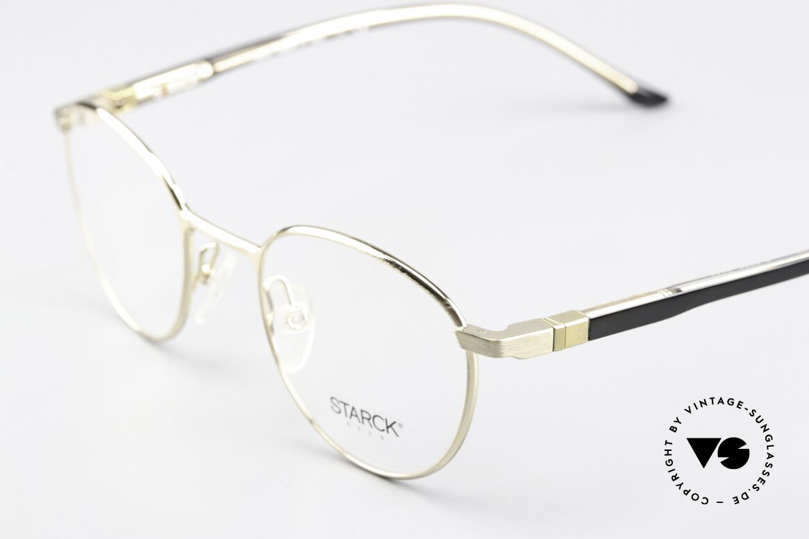 Starck Eyes SH2038 Innovative Designerbrille, Innovation: die Bügel haben 360°-Bewegungsfreiheit, Passend für Herren und Damen