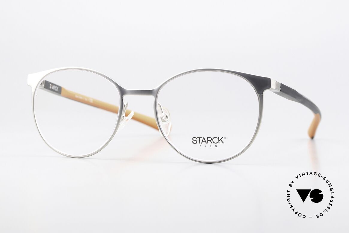 Starck Eyes SH2034 360 Grad Designerbrille, Starck Eyes Brille SH2034 0005, Gr. 50/19, 145mm, Passend für Herren und Damen