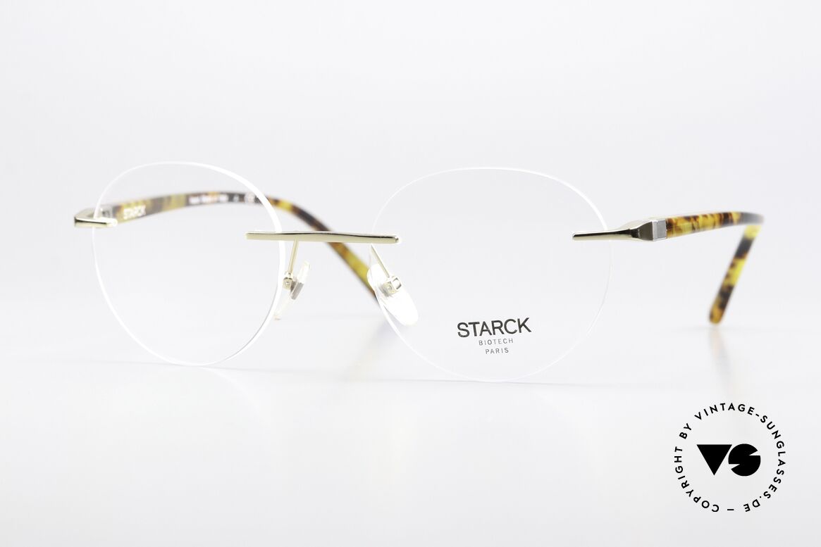 Starck Eyes SH2024 Randlose BioTech Fassung, Starck Eyes Brille SH2024 0001, Gr. 53/20, 145mm, Passend für Herren und Damen