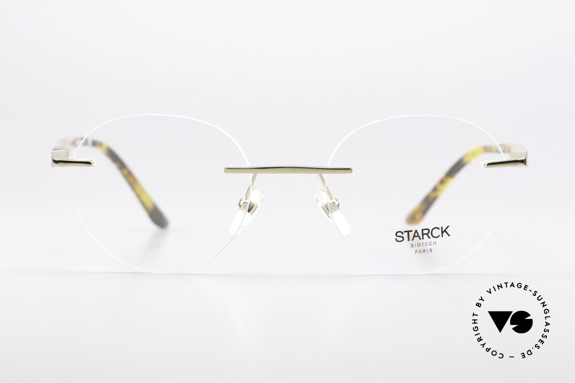 Starck Eyes SH2024 Randlose BioTech Fassung, Philippe Starck verbindet Ästhetik & Funkionalität, Passend für Herren und Damen