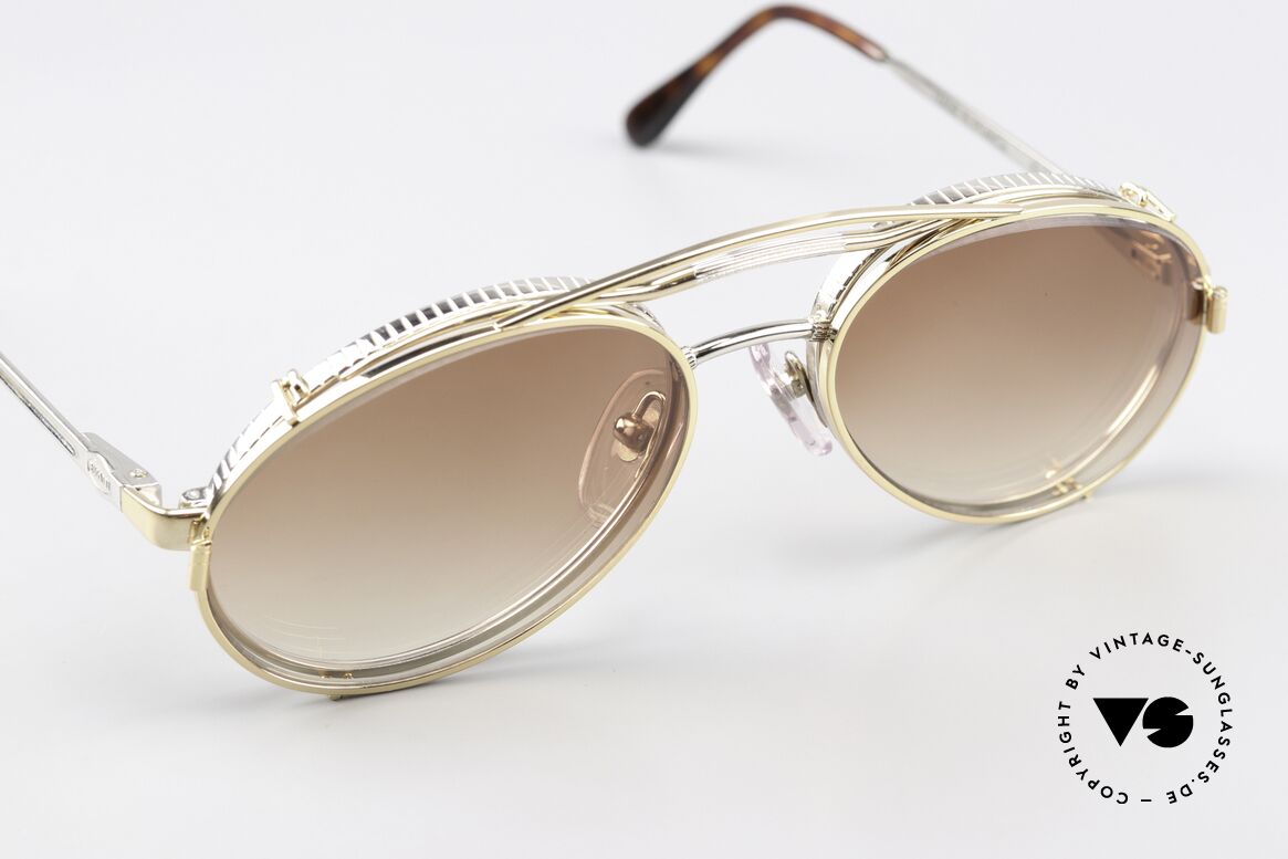 Bugatti 14009 Herrenbrille 80er Bicolor, ungetragen; wie alle unsere vintage 80er Brillen, Passend für Herren