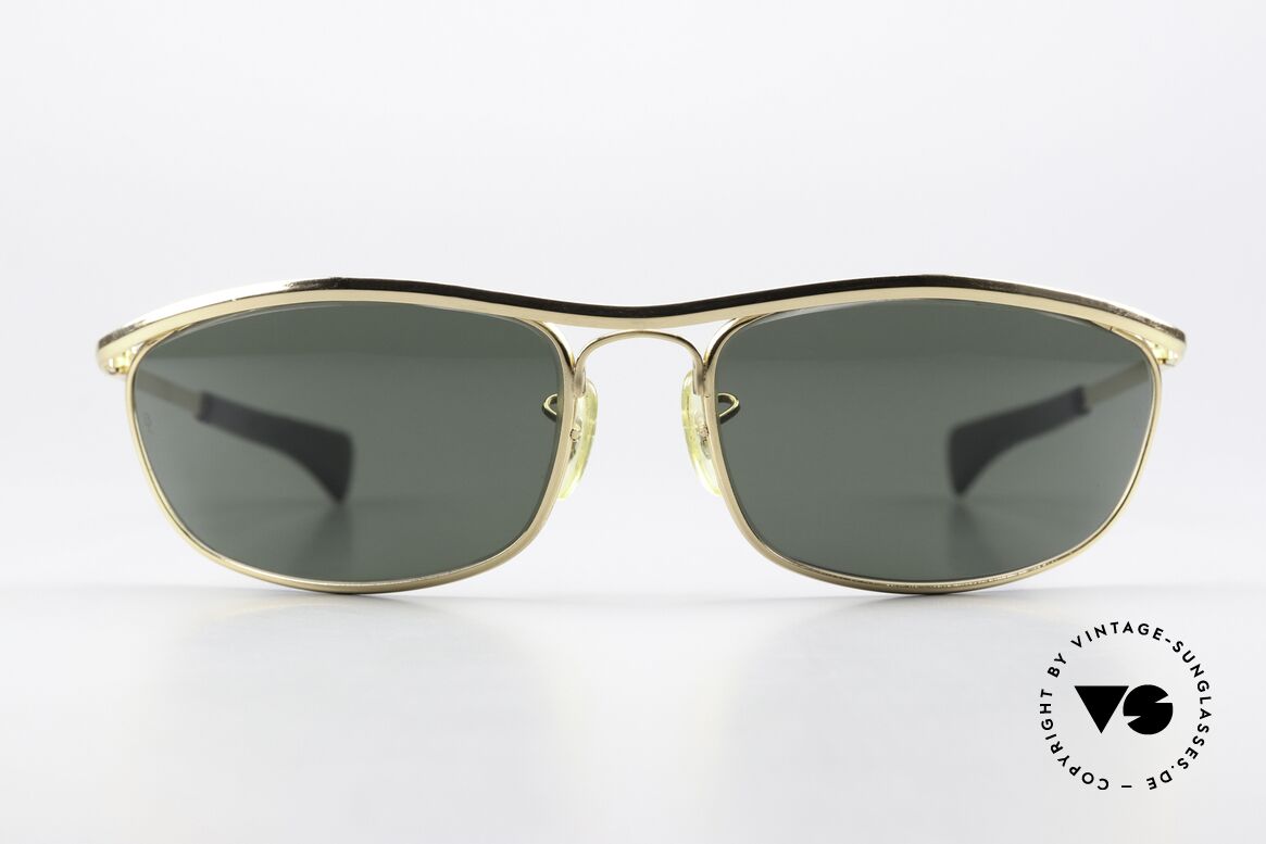 Ray Ban Olympian I DLX Easy Rider Film Sonnenbrille, berühmte Ray Ban Filmsonnenbrille; made in USA, Passend für Herren