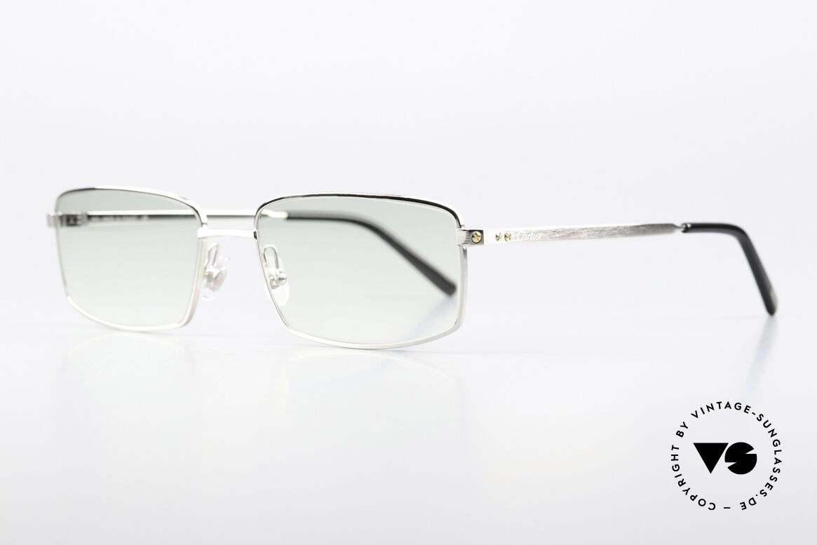 Cartier Santos De Eye00123 Oder Auch Rimmed T-Eye, ebenso bezeichnet mit: Rimmed T-Eye, T8100805, Passend für Herren