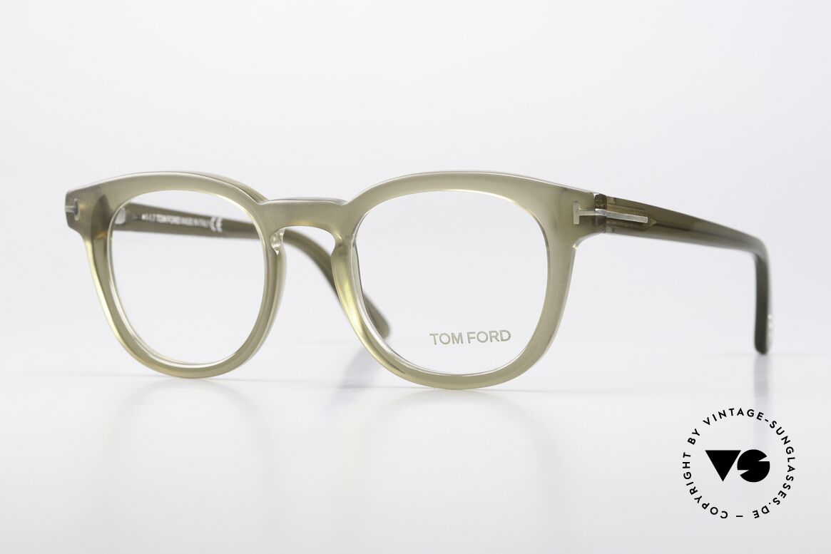 Tom Ford TF5469 Federscharnier Azetatbrille, Tom Ford TF5469, 094, Designerbrille, Gr. 48-21, Passend für Herren und Damen