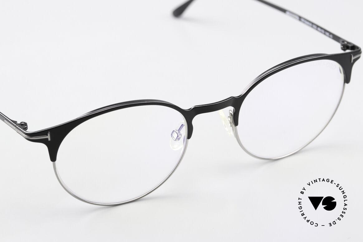 Tom Ford TF5548 Unisex Designerbrille Panto, ein ungetragenes Original der 2019er TF Kollektion, Passend für Herren und Damen