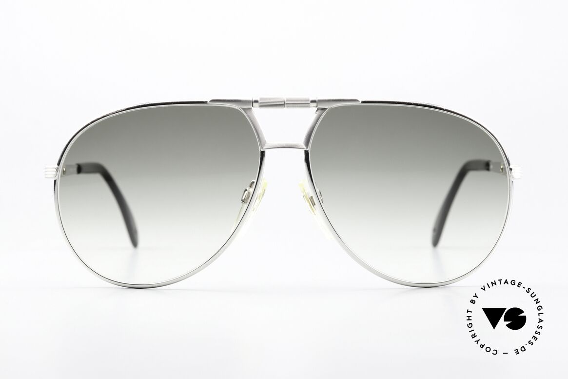 Metzler 0255 Brad Pitt Aviator Brille, einstellbarer Steg sowie einstellbare Bügellänge, Passend für Herren