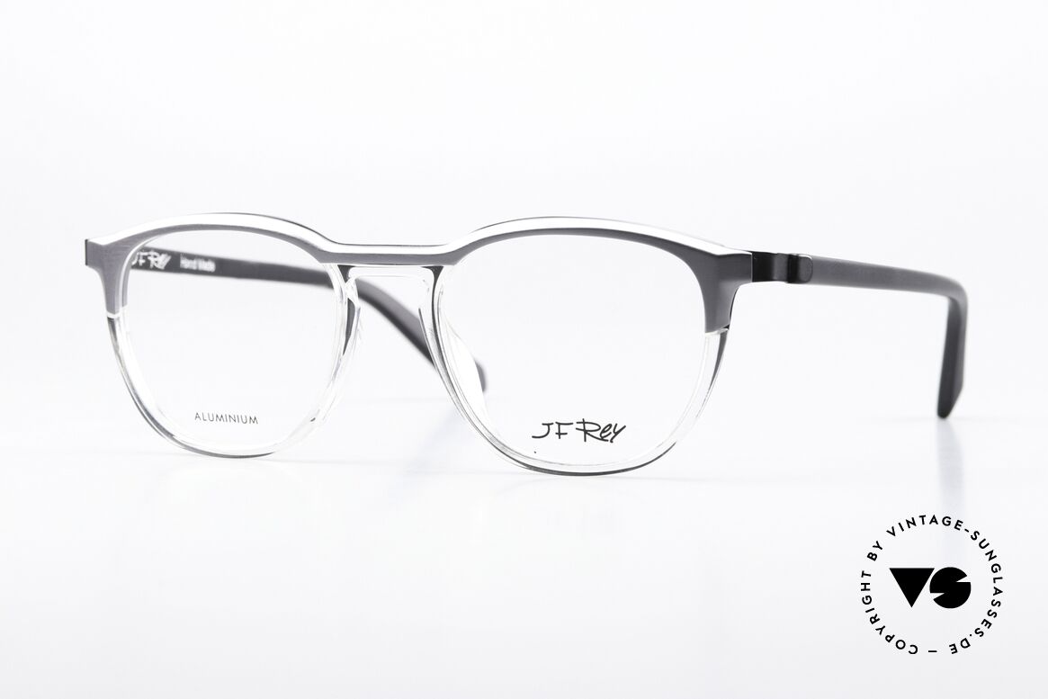 JF Rey JF1475 Markante Aluminium Brille, J.F. Rey Brille, Modell JF1475, color 0510, Gr. 51-19, Passend für Herren und Damen