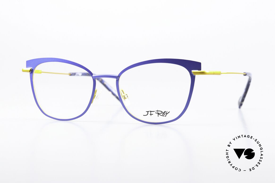 JF Rey JF2765 Cateye Designerbrille Damen, J.F. Rey Brille, Modell JF2765, color 2050, Gr. 50-18, Passend für Damen