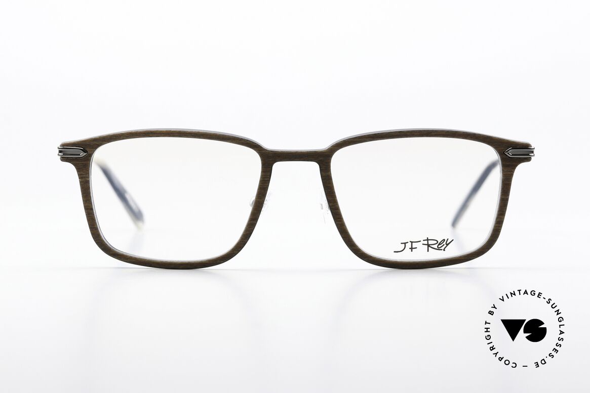 JF Rey JF2796 Holzmaserung Brillenfront, J.F. Rey Brille, Modell JF2796, color 9525, Gr. 52-19, Passend für Herren und Damen