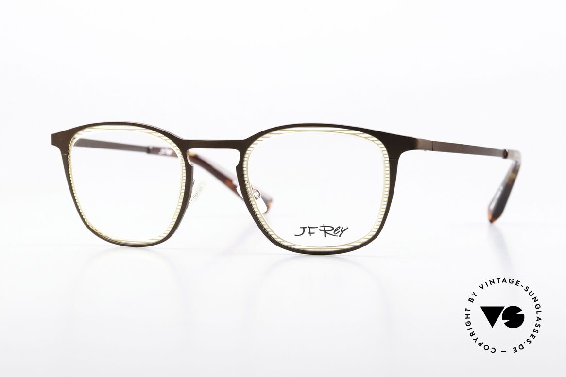 JF Rey JF2709 Eye-Catcher Designerbrille, J.F. Rey Brille, Modell JF2709, color 9050, Gr. 49-19, Passend für Herren und Damen