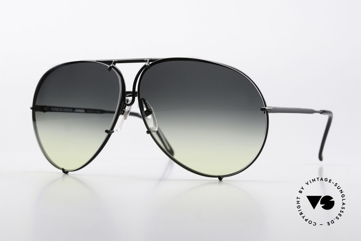 Porsche 5621 Customized Von Grau Zu Gelb, Porsche Design by Carrera Sonnenbrille; der Klassiker, Passend für Herren