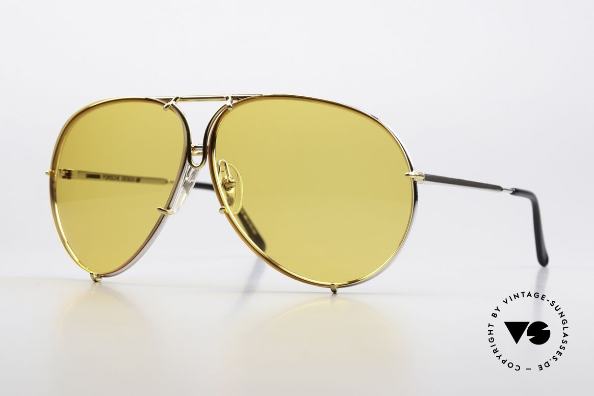 Porsche 5621 Customized Gläser Orange, Porsche Design by Carrera Sonnenbrille; der Klassiker, Passend für Herren