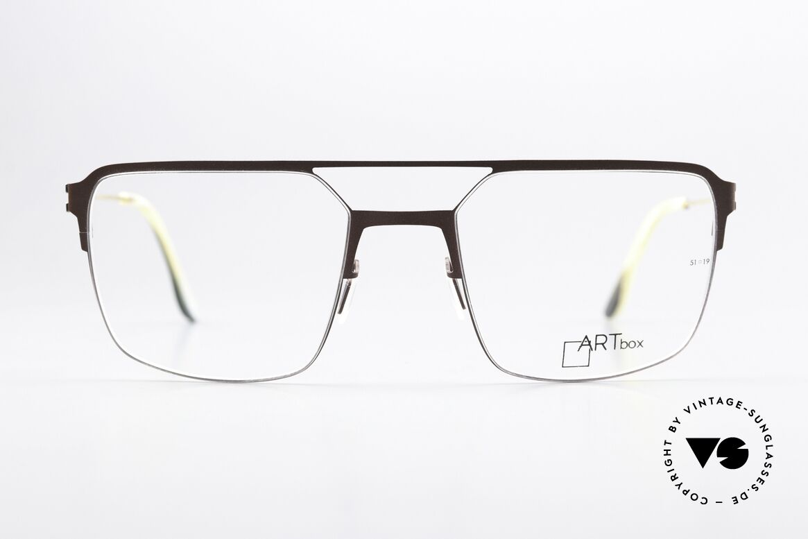 Bajazzo Enzo 4 Brille Technisch Markant, Brillenmode, made in Germany, aus dem Jahr 2019, Passend für Herren und Damen