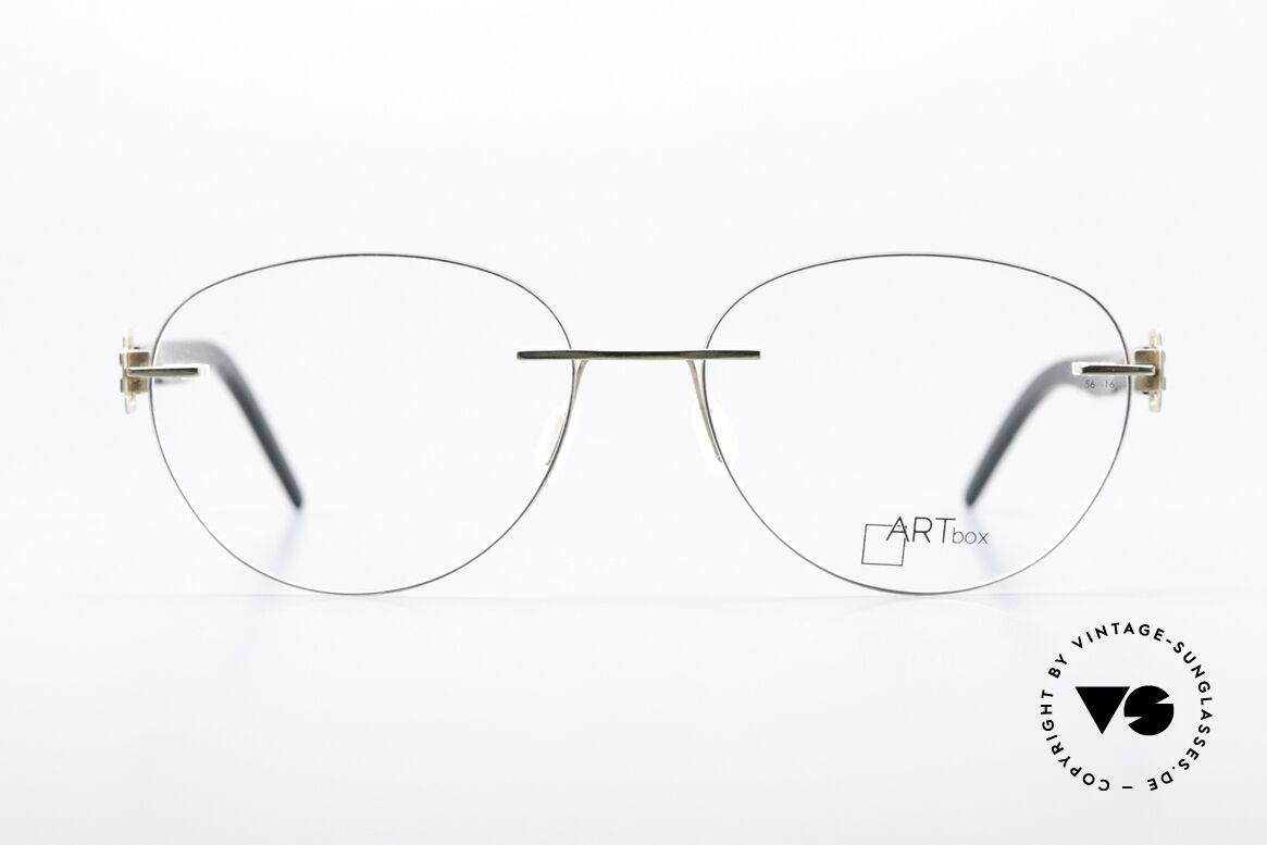 Bajazzo Uli 1 Randlosbrille Damen Herren, Brillenmode, made in Germany, aus dem Jahr 2021, Passend für Herren und Damen