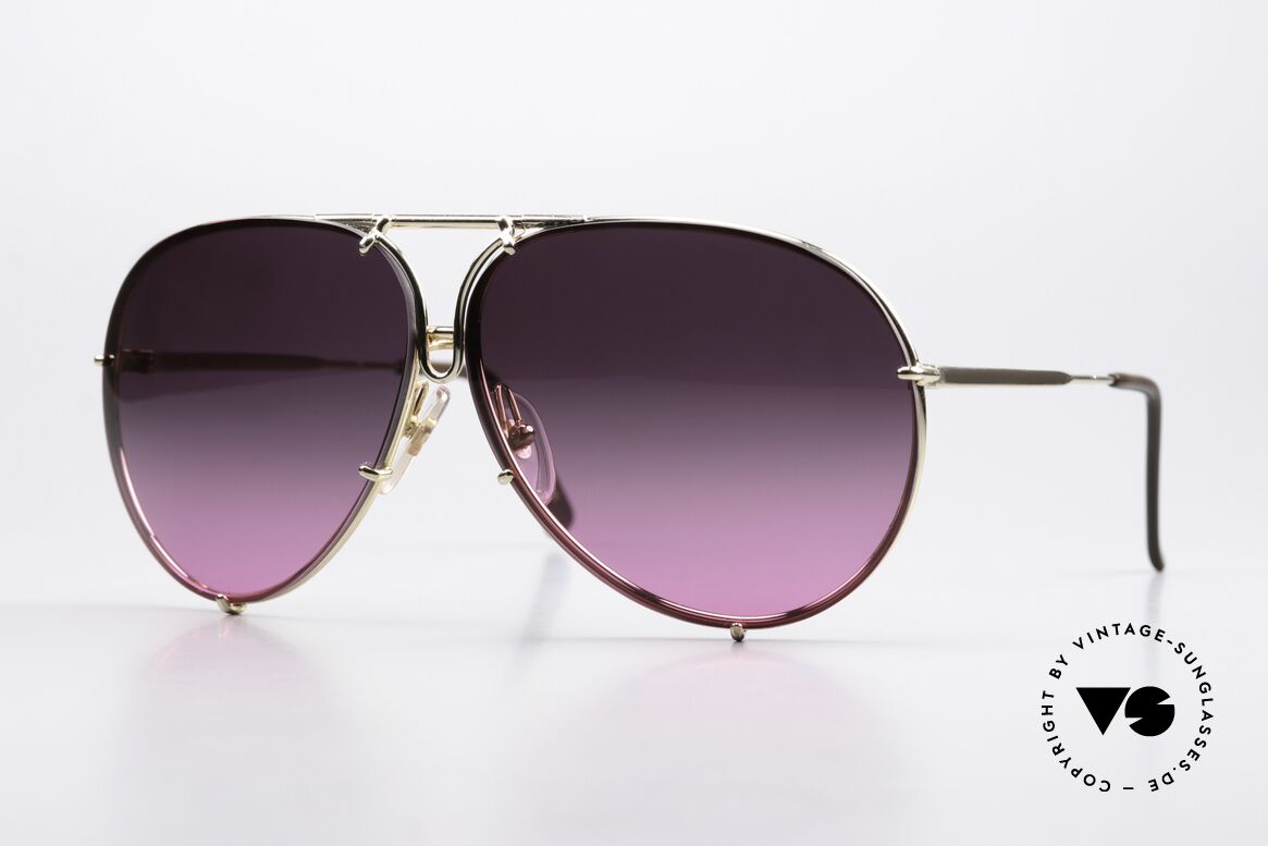 Porsche 5623 Customized Grau Zu Pink, Porsche Design by Carrera; der Sonnenbrillenklassiker, Passend für Herren und Damen