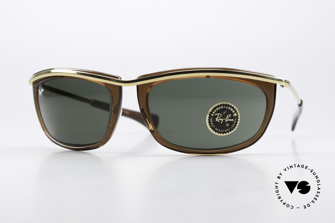 Ray Ban Olympian I Altes Made in USA Original, sportliches Modell; Ray Ban Olympian Collection, Passend für Herren