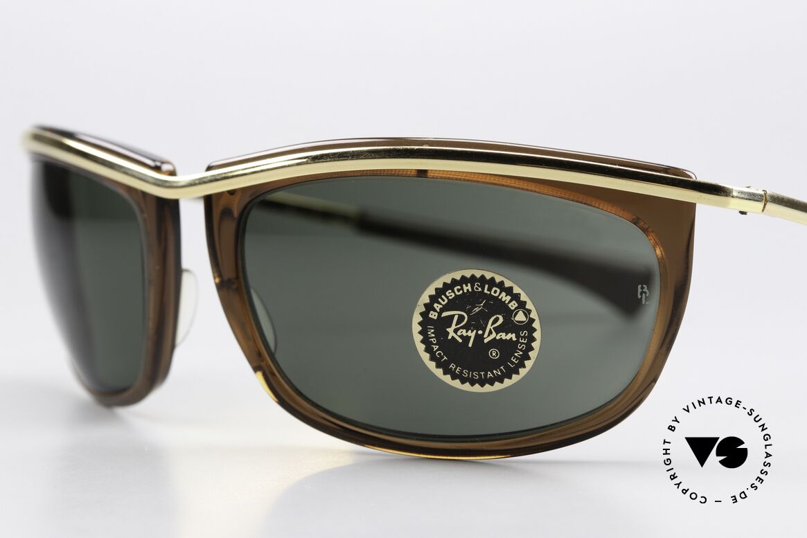 Ray Ban Olympian I Altes Made in USA Original, ungetragen (wie alle unsere 90er vintage Ray Bans), Passend für Herren