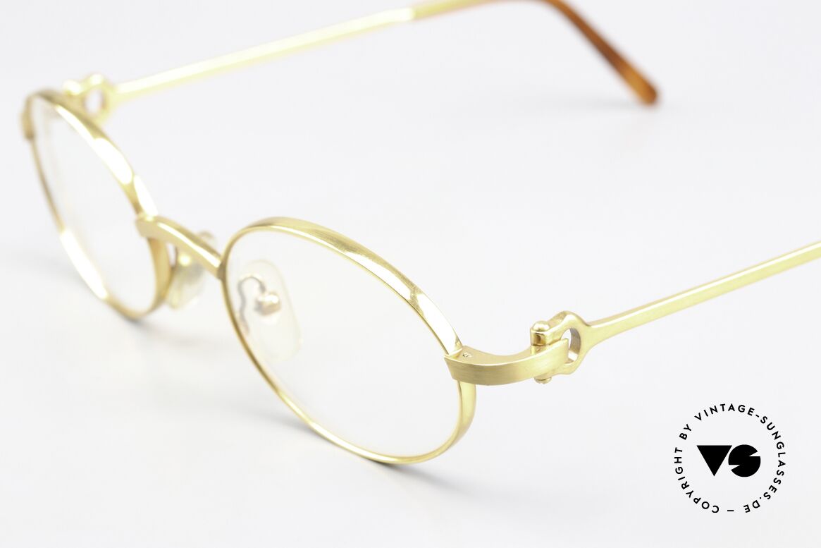 Cartier Spider - M Vintage Brille 90er Oval, orig. Cartier Katalog Referenz-Nummer: T8100429, Passend für Herren und Damen