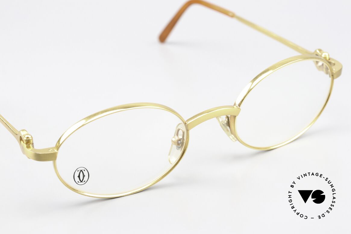 Cartier Spider - M Vintage Brille 90er Oval, ungetragene Rarität mit orig. Verpackung von Cartier, Passend für Herren und Damen