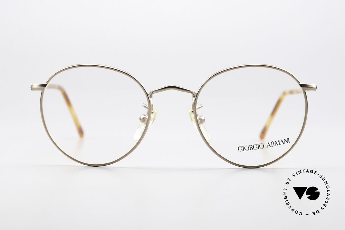 Giorgio Armani 138 Clip On Panto Vintage Brille, Größe: small, Passend für Herren und Damen