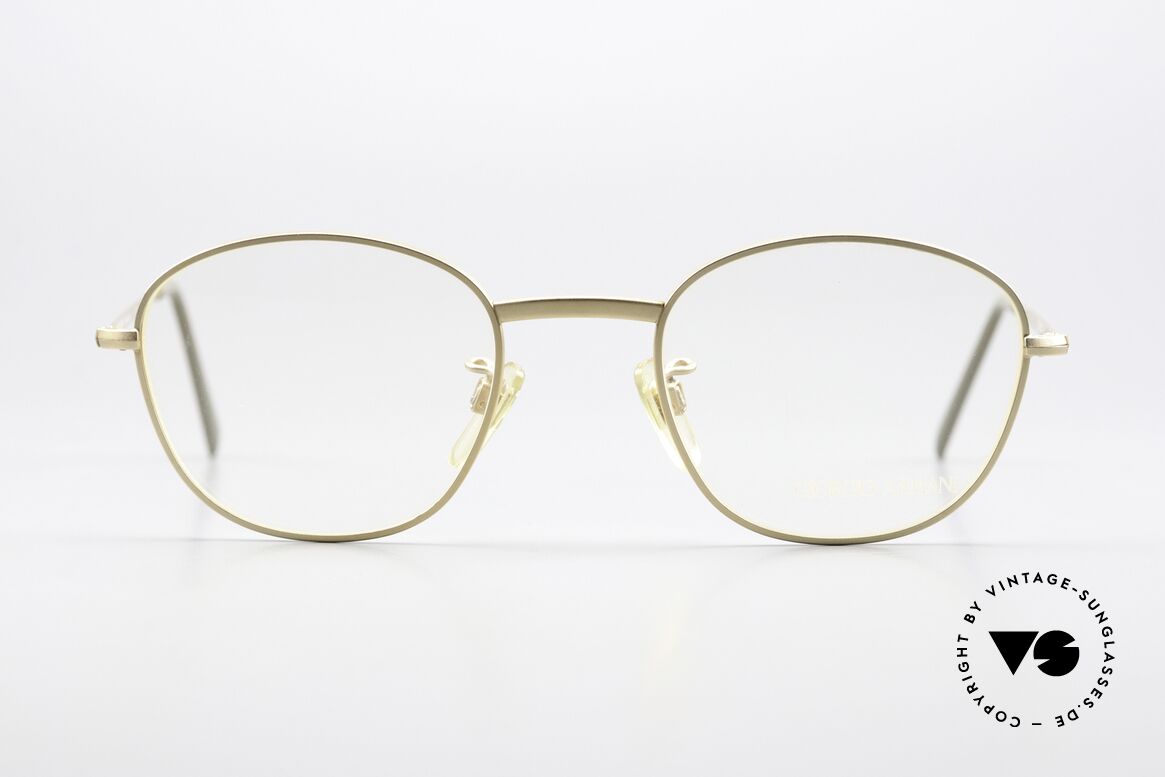 Giorgio Armani 203 Eckige 80er Brille Mit SunClip, Größe: medium, Passend für Herren und Damen