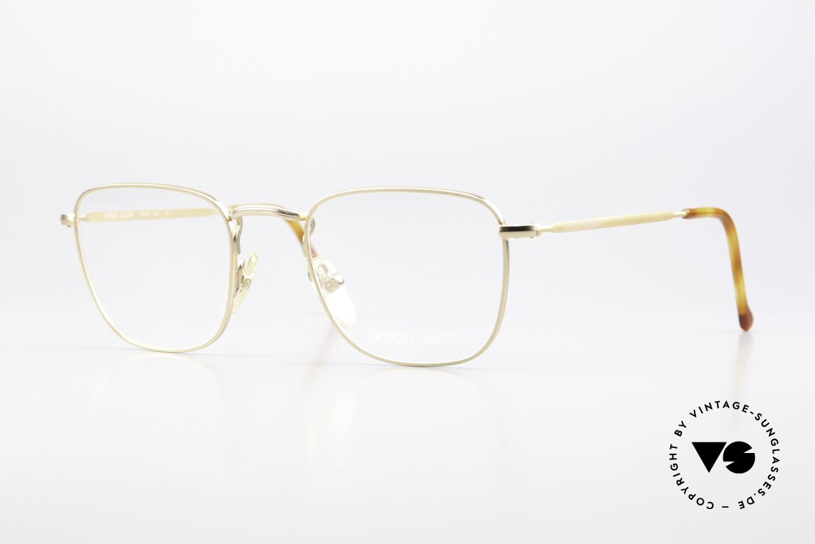 Giorgio Armani 137 Brillen Klassiker 1990er, zeitlose 80er/90er J. Giorgio Armani DesignerBrille, Passend für Herren und Damen