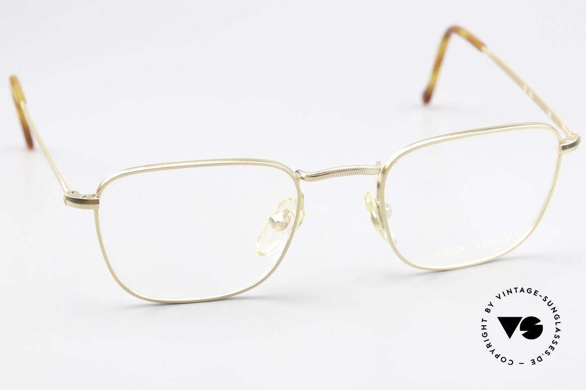 Giorgio Armani 137 Brillen Klassiker 1990er, KEINE RETROBRILLE, sondern ein altes ORIGINAL!, Passend für Herren und Damen